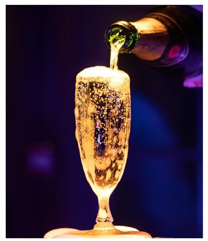 Topkapi Gastro Club Banquet Sektflöte │ Profi-Gläser für Sekt, Saft │ Ideal für Hochzeiten, Empfang, Verlobung, Verkostung, Bankett │ Gehärtetes Glas │~16 cl │ Spülmaschinenfest │ 12 Stück