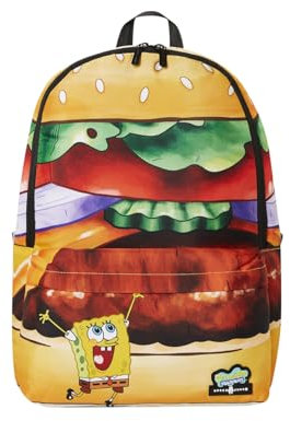 Space Junk Unisex Kinder Ultimate School Backpack-Large (18.5 High) Rucksäcke, Sponge Bob Krabby Dreams, Einheitsgröße