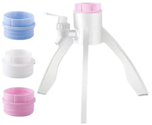 Xvilmaun Support pour bouteille d'eau, support pour récipient d'eau,Support portatif de distributeur d'eau en bouteille inversé - Trépied de Support d'eau minérale avec robinet, distributeur de carafe