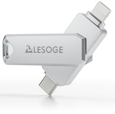 LESOGE USB-C-Stick 128G,Photo Stick
