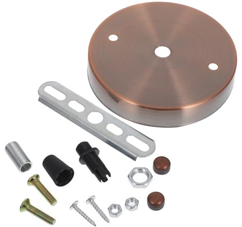 jojofuny Piastra Di Copertura Della Scatola Del Soffitto Piastra Di Montaggio Per Lampadario Kit Di Sostituzione Per Copertura Della Lampada Da Soffitto Accessori Per Lampadari Parti Di