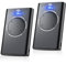 Effdrdfs Telecomando Cancello 2 Pezzi, Telecomando Porta Garage, Telecomando per Cancelli 868MHz, Compatibile con Telecomandi XT2 868 SLH LR, XT4 868 SLH LR, 4 Canali, Nero