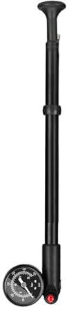 300PSI High Pressure Shock Pumps Front Fork Pumps With Gauge Bicycles Suspension Air Pumps For Fork &