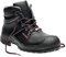 ELTEN Sicherheitsschuhe Renzo Mid ESD S3, Damen und Herren, Leder, Stahlkappe, leicht, robust 41, Schwarz