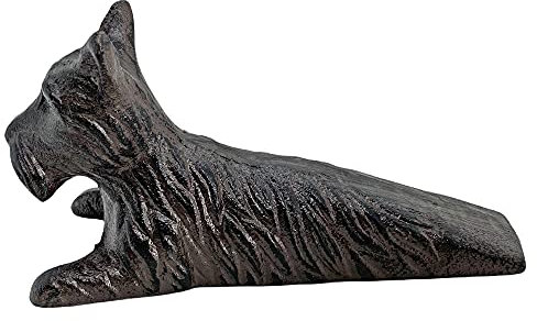 Cast Iron Scottie Dog Doorstop / Wedge