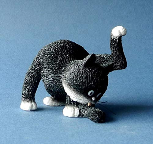 Statue Katzen Toilette Albert Dubout klein