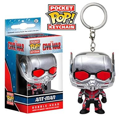 Funko - 9515-PDQ - Pocket Pop! - Porte-clés - Captain America CW - Ant-Man