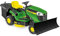 motorsportgoetz Rasenmäher 100 cm Schneeschild für John Deere X500, X540 R Aufsitzmäher