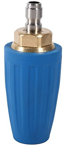 Buse Rotative Haute Pression, Buse Turbo Rotative Haute Pression, raccord rapide 6,35 mm nettoyeur haute pression accessoire de pulvérisation 3000 psi buse turbo rotative pour Les Saletés Tenaces(040)