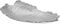 Rammento Large Original Leaf Design Silver Serving Plate - Fruit Bowl Decor Piece, Unique Metal Serving Tray, Ideal for Entertaining Guests or Standalone Piece, Approx 35x20cm