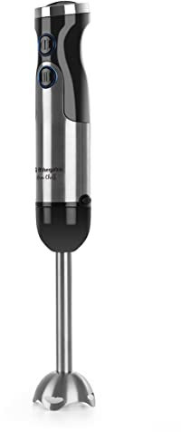 Orbegozo BT 2710 - Batidora de mano, selector de velocidad, acero inoxidable, mango ergonómico, función turbo, 1200 W