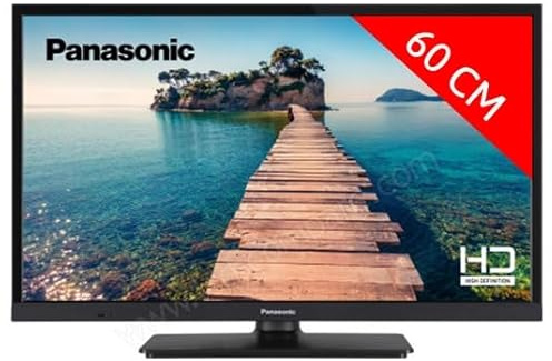 Panasonic TX-24MS480E, 2023 TV LED HD 24 Pollici, High Dynamic Range (HDR), Android TV, Assistente Google, Chromecast, Bluetooth, USB Media Player, Wireless LAN, Titanio Scuro