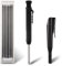 Amabro Tieflochmarker Set, Bleistift Baustelle Tiefloch Bleistift Set Tieflochmarker Bleistift Speedmarker Zimmermannsbleistifte Langlebiger Marker Mit Stifthülle und 6 Ersatzminen(Schwarz)