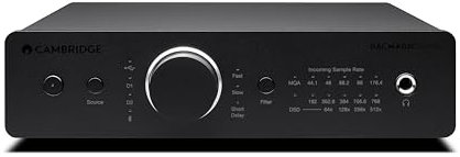 Cambridge Audio DacMagic 200M MQA HiFi DAC e amplificatore per cuffie con Bluetooth - Supporto PC/MAC con connessione USB - Gestire file digitali fino a 24/768 o DSD512 (edizione speciale, nero)