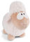 NICI Schaf Kuscheltier weiß stehend Green 45cm I Plüschtier für Mädchen, Jungen & Babys I Flauschiges Stofftier zum Kuscheln & Spielen – 49680