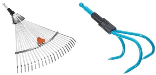 Gardena 3103-U Verstellbesen Combisystem, Standard, 50 cm & Combisystem-Grubber