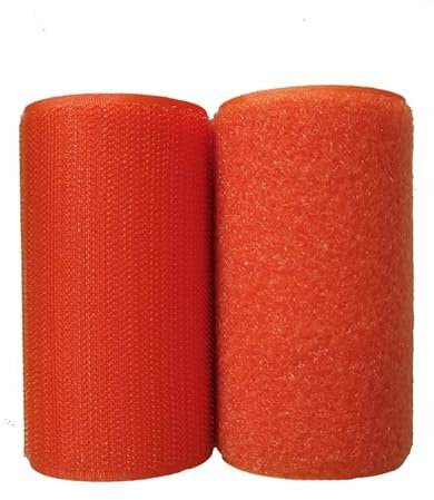 Klettband zum Nähen 100 mm Breite, buntes Verschlussband, kein selbstklebendes Nähzubehör, Schlaufenhaken, Aufkleberstreifen, Kleidungsklebeband, mehrfarbig(Color:05 hook add loop)