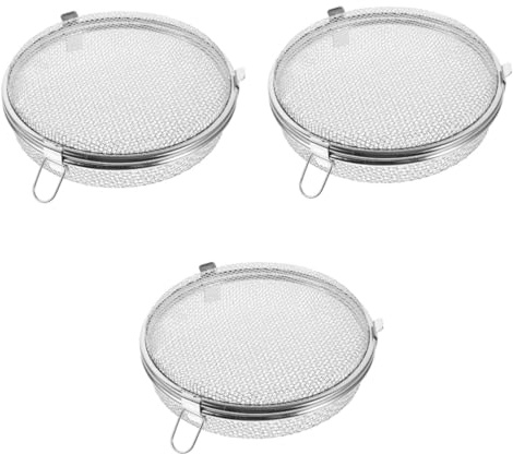 PRETYZOOM 3St Aufbewahrungskorb für die Spülmaschine Spülmaschinenkörbe für Babyflaschen Geschirrkorb für Geschirrspüler spülmaschinenkorb Metallkorb Mesh-Geschirrspülkorb Spülmaschinenkäfig