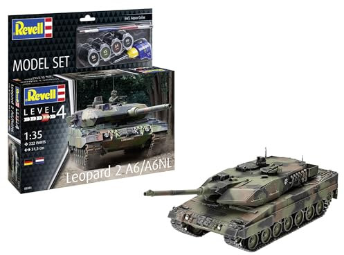 Revell Modellbau Model Set Leopard 2 A6/A6NL