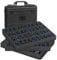 IPEB Miniature Sturdy Hard Case Figurine Minature Carrying Box,108 Slot Miniature Figure Hard Shell Case,Compatible with Most Miniatures,Black