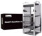 GeeekPi Cabinet server rack da 10 pollici per apparecchiature di rete, server, audio e video, DeskPi RackMate T2