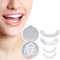 2 Paires Faux Dentier,Facette Dentaire Cosmétique,Dentier Sourire Fausse,Placages Fausses Dents Haut et Bas Temporaires，Placages Cosmétiques Blanchissant les Dents pour les Mauvaises Dents
