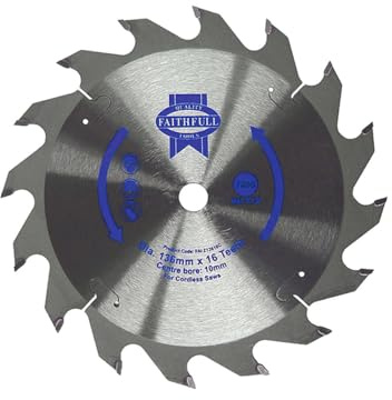 Faithfull Z13630C Trim Saw Blade TCT 136 x 10 x 30 Tooth