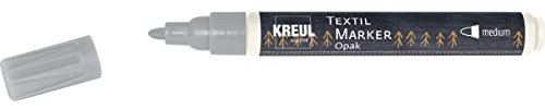 KREUL C.KREUL Textilmarker JAVANA texi mäx OPAK, silber