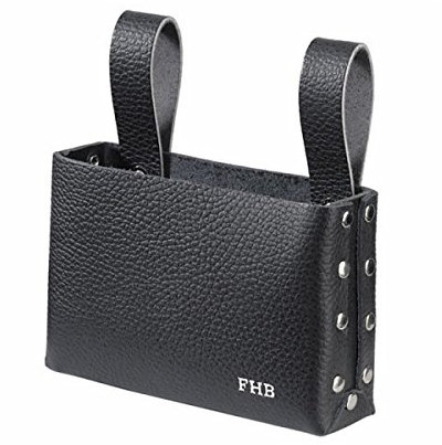FHB Nageltasche genietet Stefan, schwarz, 89300-20-