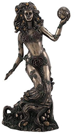 Pacific Giftware Bronzed Earth Mother Goddess Gaia Statue