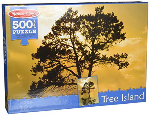 Melissa & Doug 500-Piece Tree Island Lake Reflections Jigsaw Puzzle