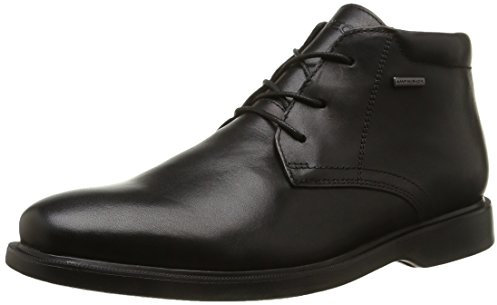 Geox U Brayden 2fit ABX D, Stivali Boots Uomo, Nero Black, 45 EU