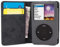 Snugg Schutzhülle für iPod Classic (Leder, zum Aufklappen, für iPod 7. Generation), Grau
