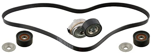 febi bilstein 45967 Keilrippenriemensatz mit Riemenspanner und Umlenkrollen 8 Rippenanzahl, 1 Stück