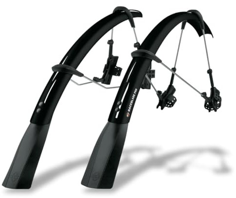 SKS GERMANY Unisex – Erwachsene RACEBLADE PRO Set Steckradschützer, Schwarz, M