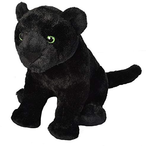 Wild Republic 19414 Cuddlekins Schwarzer Jaguar Tier Plüsch, Large, Schwarz