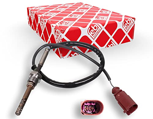 febi bilstein 100851 Abgastemperatursensor | Kompatibel mit: AUDI A4 Allroad B8, A4 B8, A4 B8 Avant, A5, A5 Cabriolet, A5 Sportback, A6 Allroad C7, A6 C7, A6 C7 Avant