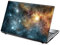 TaylorHe Folie Sticker Skin Vinyl Aufkleber mit bunten Mustern für 15 Zoll 15,6 Zoll (38cm x 25,5cm) Laptop Skin Bunte Wolken, Sterne, Raum
