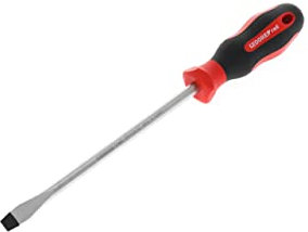 GEDORE red Schraubendreher Schlitz, Schraubenzieher, 2-Komponenten-Griff, Länge 322 mm, Werkzeug, R38101039, Stahl