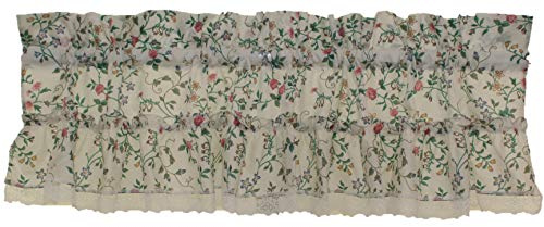 Country Floral Filler Valance
