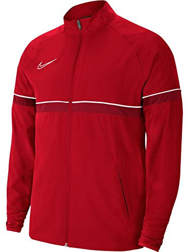 Nike Herren Academy 21 Woven Track Jacket Trainingsjacke, University Red/White/Gym Red/White, XL EU