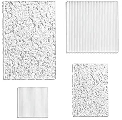 GISELA D Foto-Hintergrund Requisiten Acryl Spiegel Kosmetik Schießen Zubehör Transparent Wasser Ripple Hintergrund Fotografie Hintergründe Dekorationen (4Type-Set2)