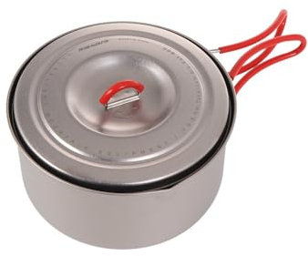 Evernew Unisex-Erwachsene Topf, Titan, 900ml