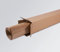 SIGEL BA160 Brown Paper, Moderationspapier für Pinboards, braun, 84x160 cm, 80 g-Kraftpapier, 50 Blatt, Pinnwand-Papier
