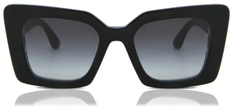 BURBERRY Daisy BE4344-40368G-51 - Damen Sonnenbrille - BLACK/PRINT TB/CRYSTAL