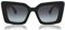 BURBERRY Daisy BE4344-40368G-51 - Damen Sonnenbrille - BLACK/PRINT TB/CRYSTAL