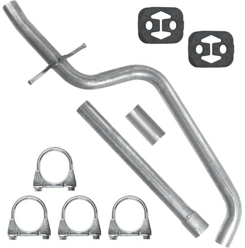 Schalldämpferset Auspuff Abgasrohr für Golf 5 V 2003-11/2008 1.9 TDI Schrägheck