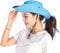 VICSPORT Sonnenhut Damen UV Schutz Hut Faltbar Wanderhut Gartenhut Boonie Fischerhut