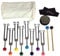 Breeshy Chakra-Stimmgabel-Set Zur Heilung, Stimmgabeln mit Stimmgabel-Aktivator Zur Heilung, Klangtherapie, Körperpflege