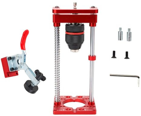 LUOFANG Aluminium Drillling Guide Bohren Jig Bohrer Puncher Locator Elektrische Bohrer Halterung Genaue Bohrer Loch Locator